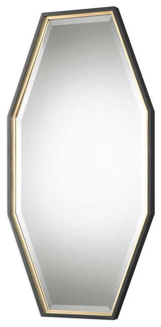 Savion Gold Octagon Mirror