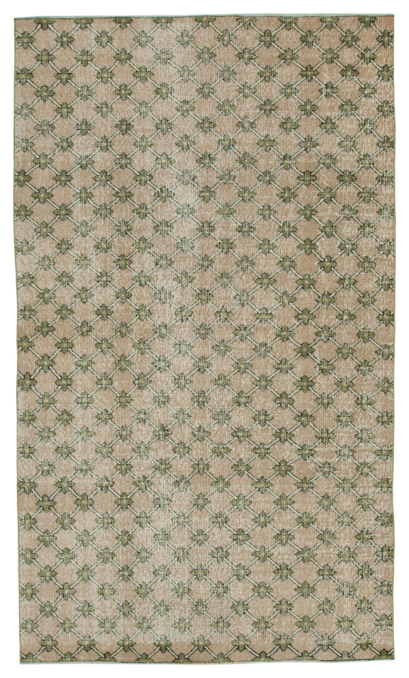 Rug N Carpet - Handwoven Turkish 5' 2'' x 8' 9'' One-of-a-Kind Vintage Rug