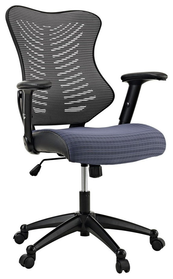 Gray Clutch Office Chair