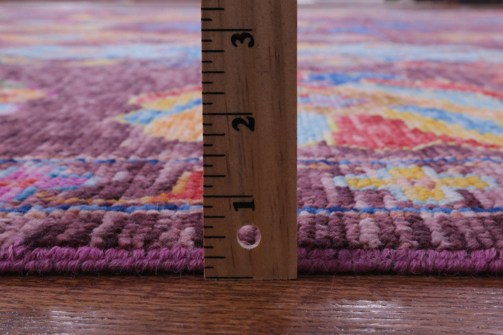 10' 3" X 13' 8" Hand Knotted Turkish Oushak Wool Rug - Q14783