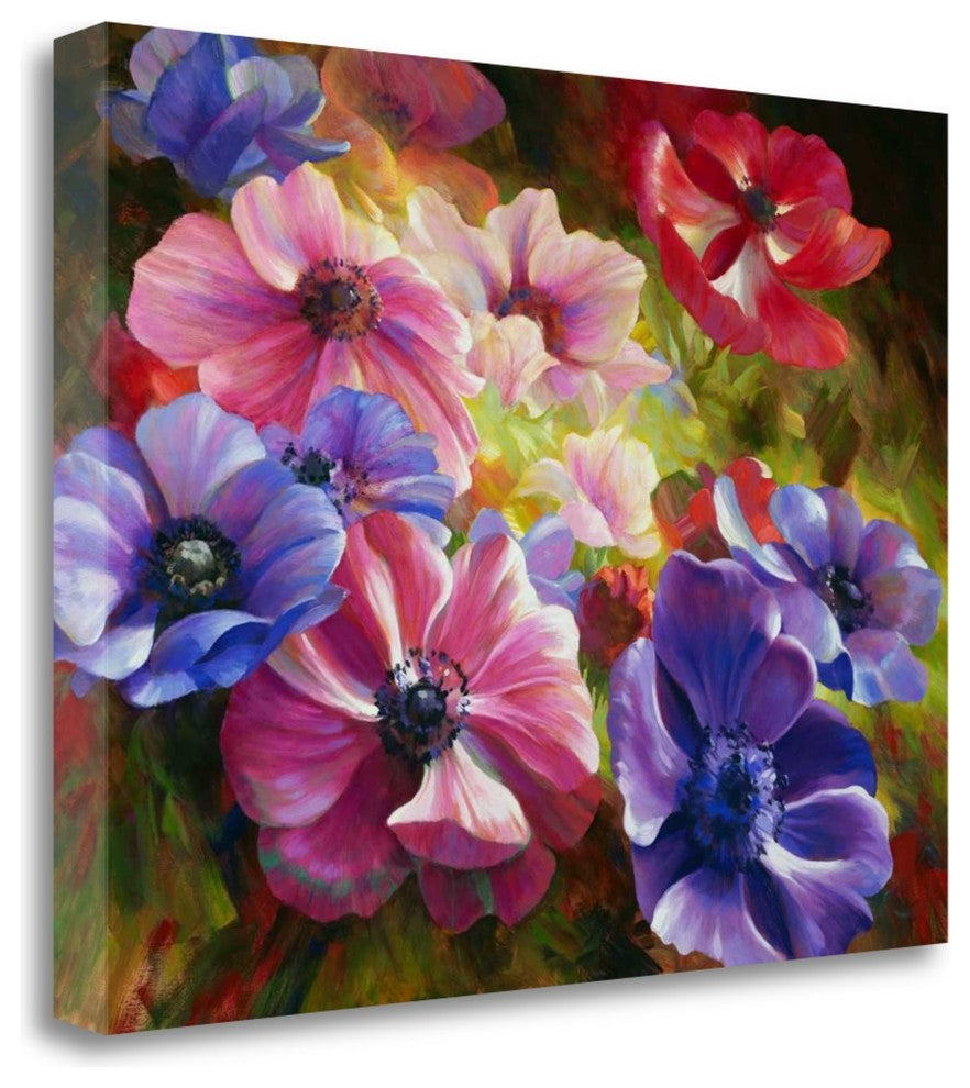 "Precious Jewels" By Emma Styles, Giclee Print on Gallery Wrap Canvas