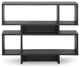 Baxton Studio Cassidy 4-Level Dark Brown Modern Bookshelf