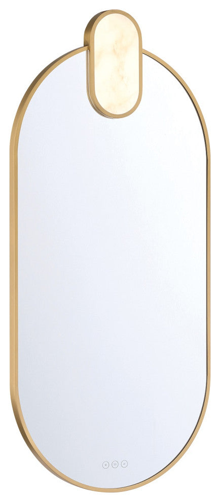 Mrissa, Mirror, 21"x45", Gold