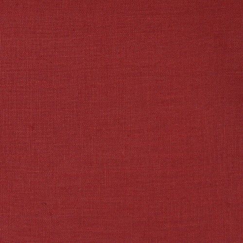 Pillow Decor - Tuscany Linen Red 17 Throw Pillow, 17x17