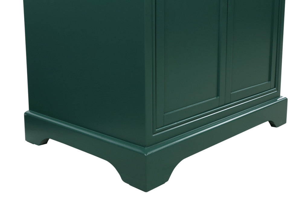 Amber Single Bathroom Vanity, Blue, Green, 30"