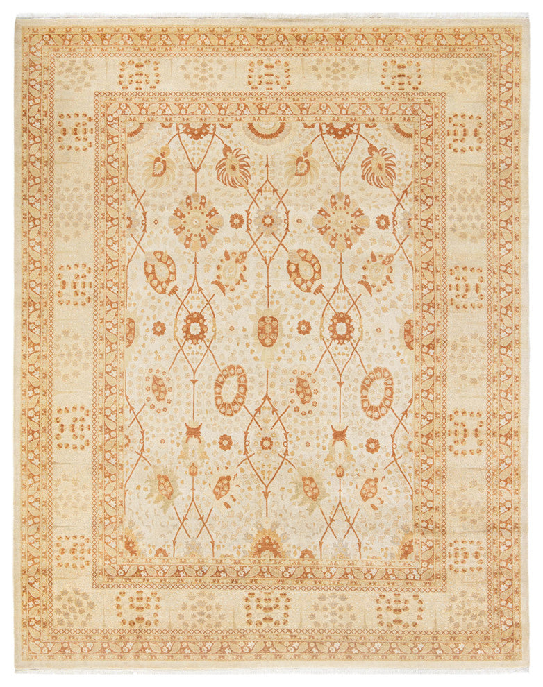 Mogul, One-of-a-Kind Hand-Knotted Area Rug Ivory, 8'4"x10'6"