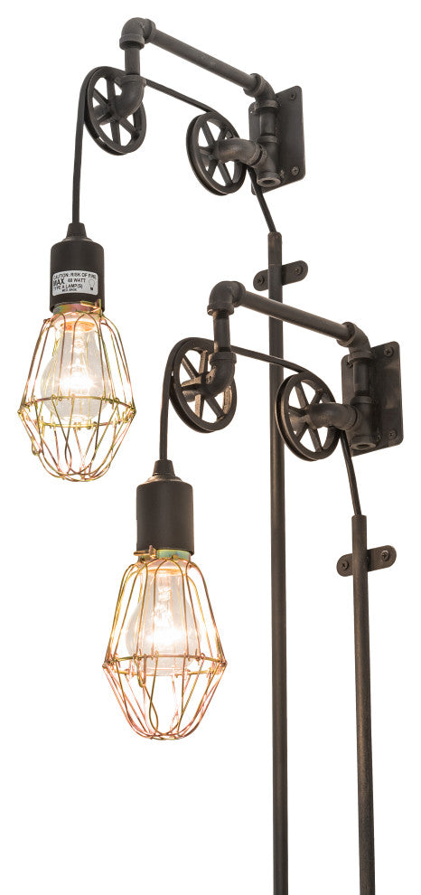 9 Wide Alva Bartlett 2 Light Wall Sconce
