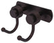 Mercury 2 Position Multi Hook with Groovy Accent, Antique Bronze