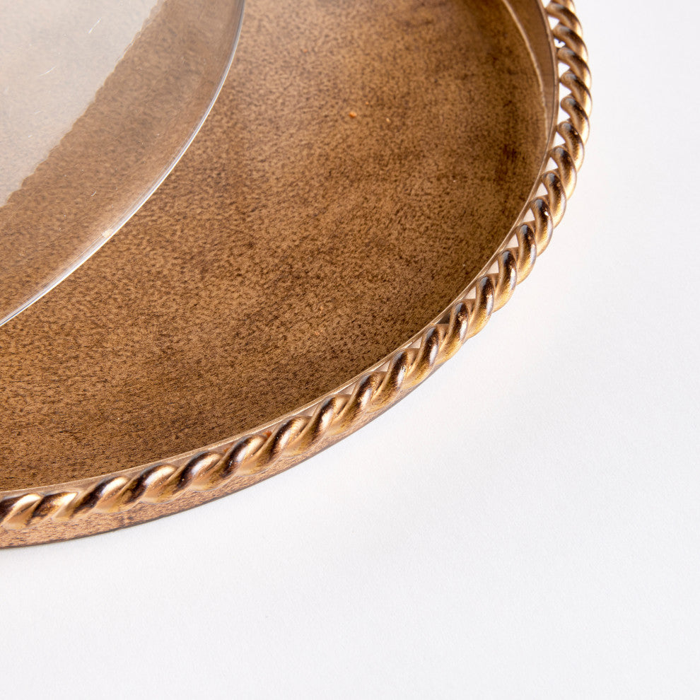 Braiden Tray, With Cloche, Large