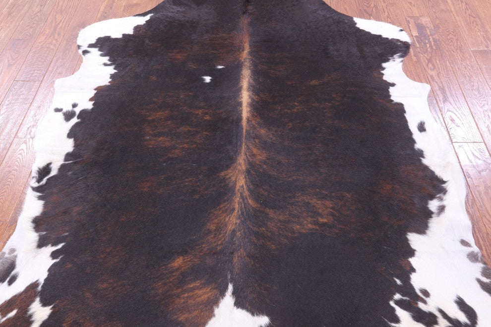 7' 0" X 6' 3" Natural Cowhide Rug C2407