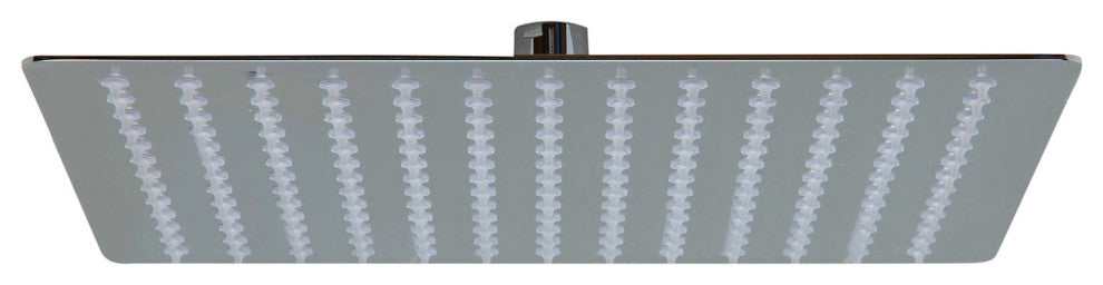 ALFI RAIN12S-PSS Polished Stainless Steel 12" Square Ultra Thin Rain Shower Head