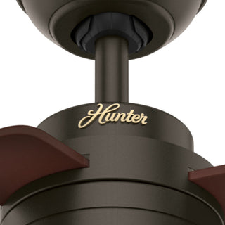 Hunter 52" Cabo Frio New Bronze Ceiling Fan With Wall Control