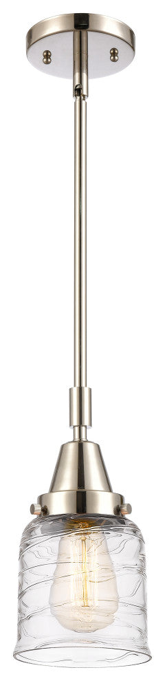 Innovations 447-1S-PN-G513 1-Light Mini Pendant, Polished Nickel