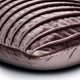 Luxury Throw Pillow Covers 14" x 14" Pillowcase Purple Velvet Striped - Morado