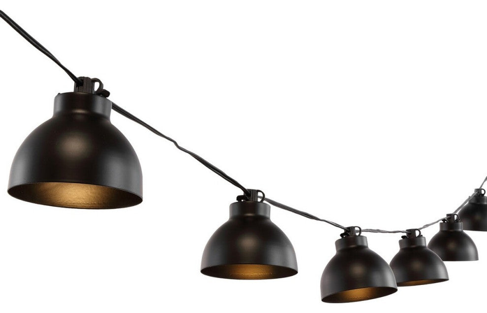 Safavieh Claudie Led Outdoor String Lights Black
