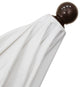 9' Bronze Push Lift Fiberglass Rib Aluminum Umbrella, Olefin, Lemon