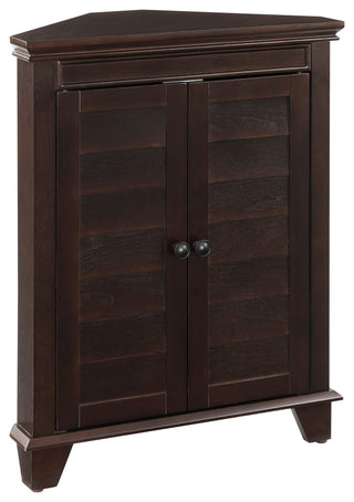 Lydia Corner Cabinet Espresso