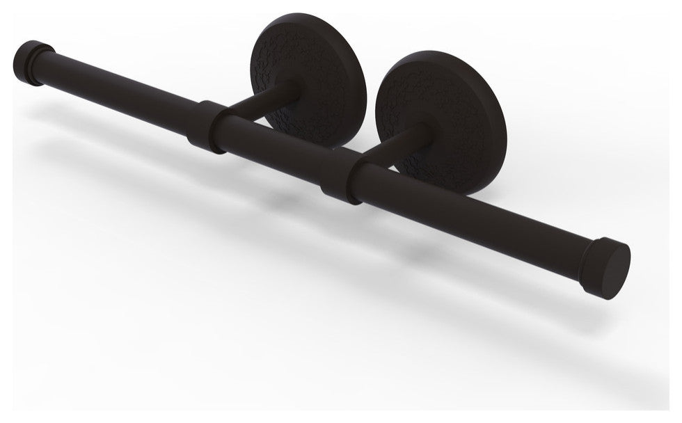Monte Carlo Double Roll Toilet Tissue Holder, Oil Rubbed Bronze