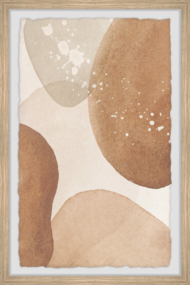 "Undefined Space" Framed Painting Print, 12x18