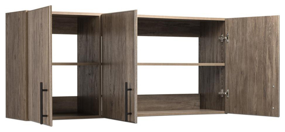 Elite 54 inch Wall Cabinet, Drifted Gray