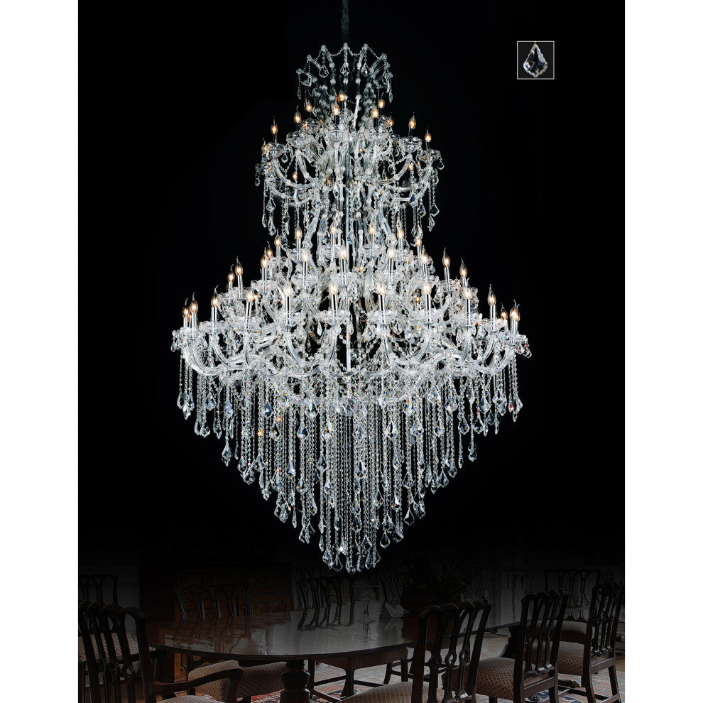 Maria Theresa Up Chandelier, 70"