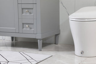 Home Living 21" Transitional Grey-Light Bathroom Vanity