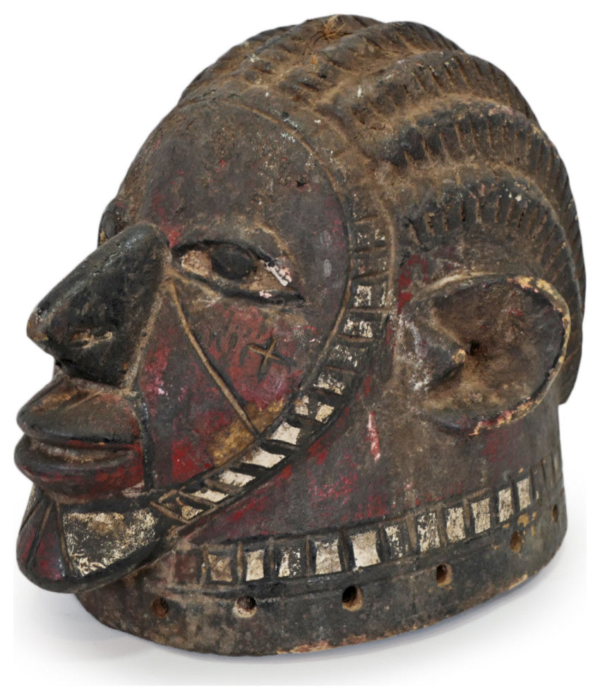 Consigned Yoruba Gelde Helmet Mask