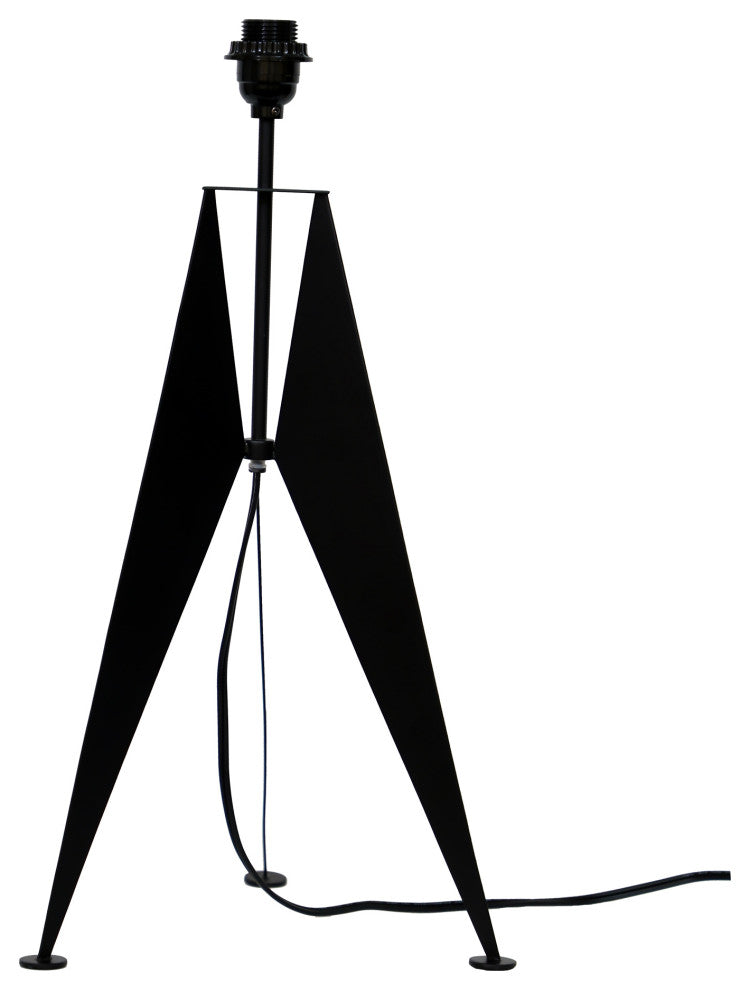 Retro Raven Lamp - Black
