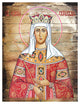Saint Elena Icon, 8"x6"