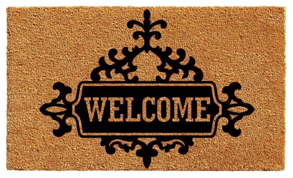 Courtyard Welcome Doormat
