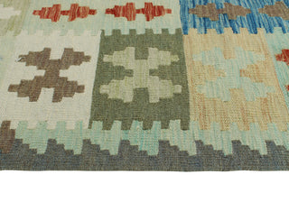 Flatweave Omer Rust/Brown Rug, 6'6x9'10