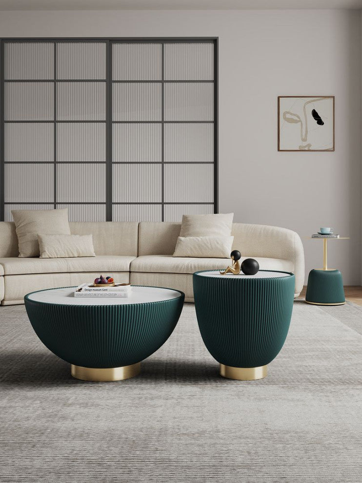 Modern Anderson Coffee Table, End Table & End Table Upholstered