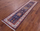 Runner Super Kazak Geometric Hand Knotted Rug 2' 8" X 10' 1" Q11230