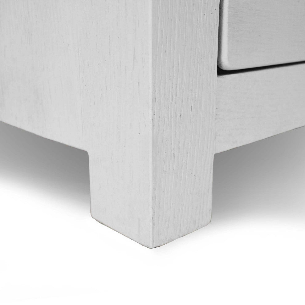 Vintner's Freestanding Single Bathroom Vanity, Blanc, 48"