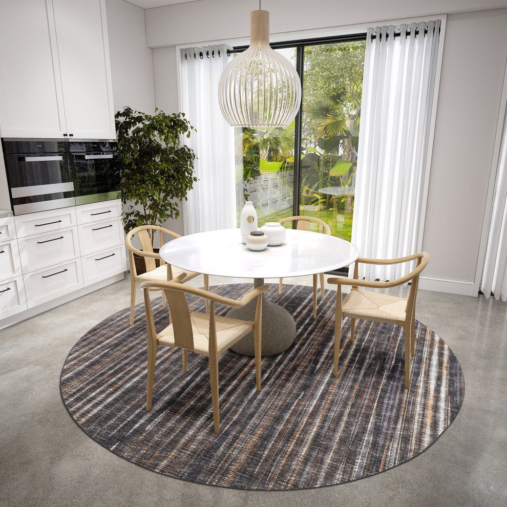 Dalyn Amador AA1 Fudge 8'x8' Round Rug