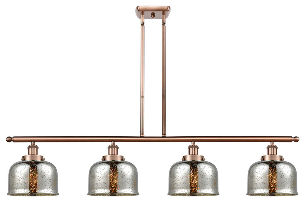 Innovations 916-4I-AC-G78-LED 4-Light Island Light, Antique Copper