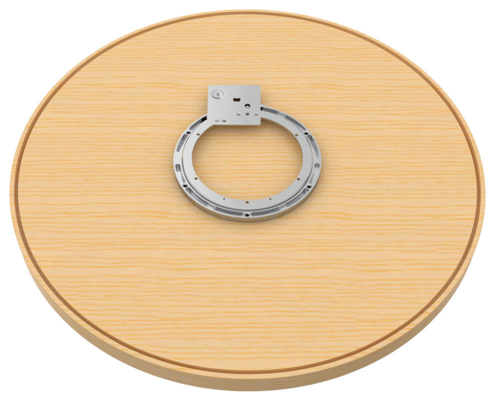 Wood Full Circle Lazy Susans for Corner Base Cabinets With Swivel, 32"