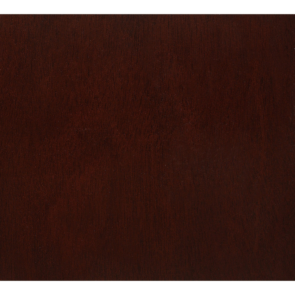 HomeRoots New Merlot Mirror With Rectangular Sleek Wood Trim