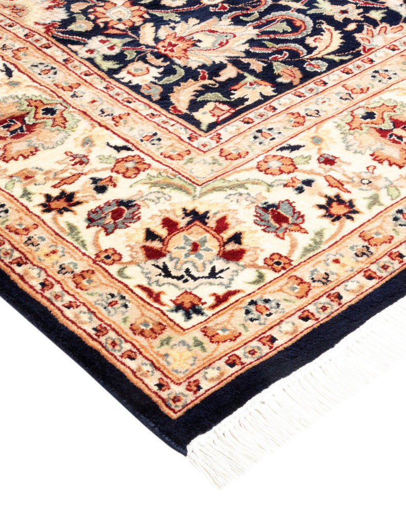 Mogul, One-of-a-Kind Hand-Knotted Area Rug Blue, 6' 2" x 9' 4"