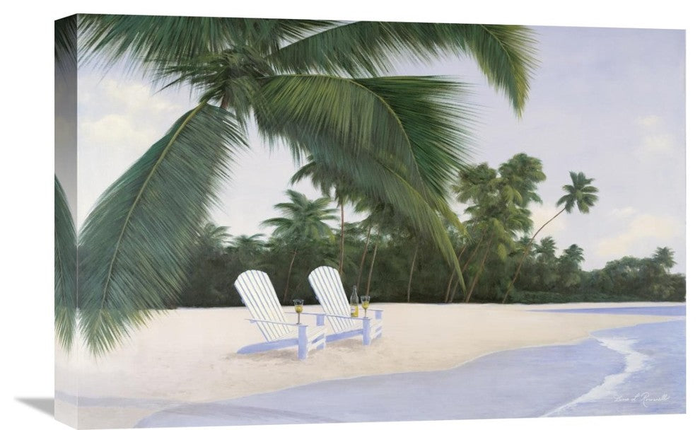 "Island Hideaway" Stretched Canvas Giclee by Diane Romanello, 24"x16"