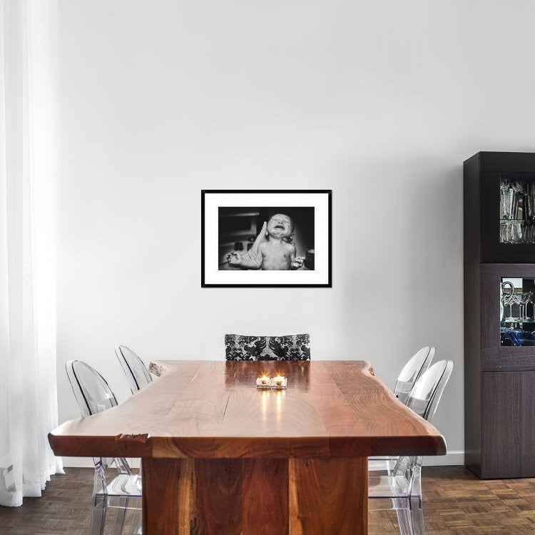 "No Words To Describe The Feeling" Framed Digital Print by Piet Flour, 30x22"
