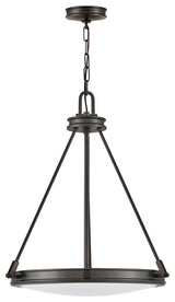 Collier LED Pendant, Black Oxide