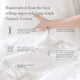 Organic Cotton Sateen Wrinkle Resistant Flat Sheet, Navy Blue, Twin