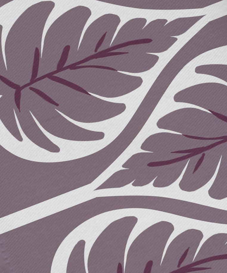 Fern 1, Floral Print Napkin, Lavender, Set of 4