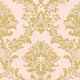 Silk Impressions 2, Contemporary Floral Cream, Beige Wallpaper Roll