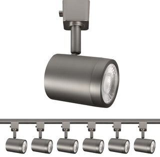 Charge 8010 LED Line Voltage Track Head, 6 Track Head