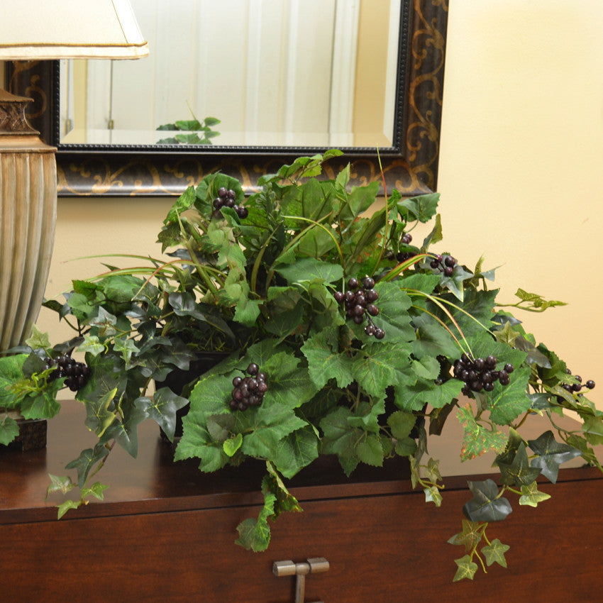 Grape Ivy Ledge Planter