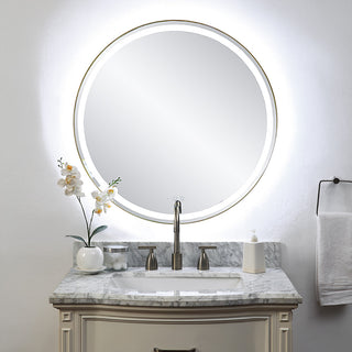 Uttermost Crofton Lighted Mirror