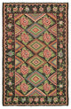 Rug N Carpet - Handmade Moldovan 6' 4'' x 9' 6'' Unique Flatweave Kilim Rug