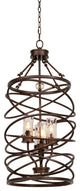 Eternity 17x35" 4-Light Modern Large Pendants by Kalco